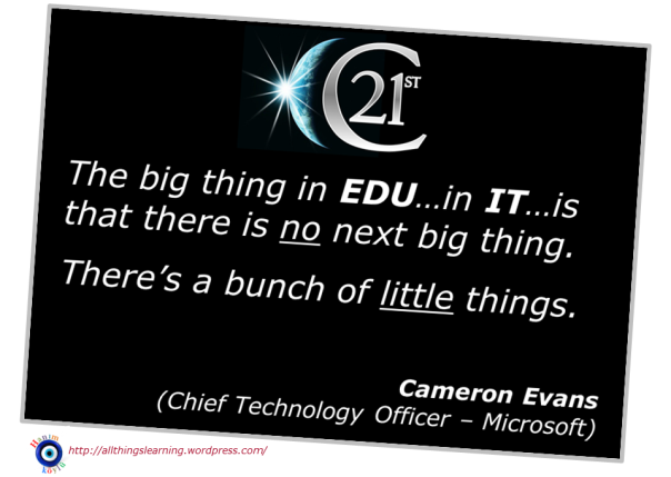Next Big Thing (Cameron Evans quote) ver 02